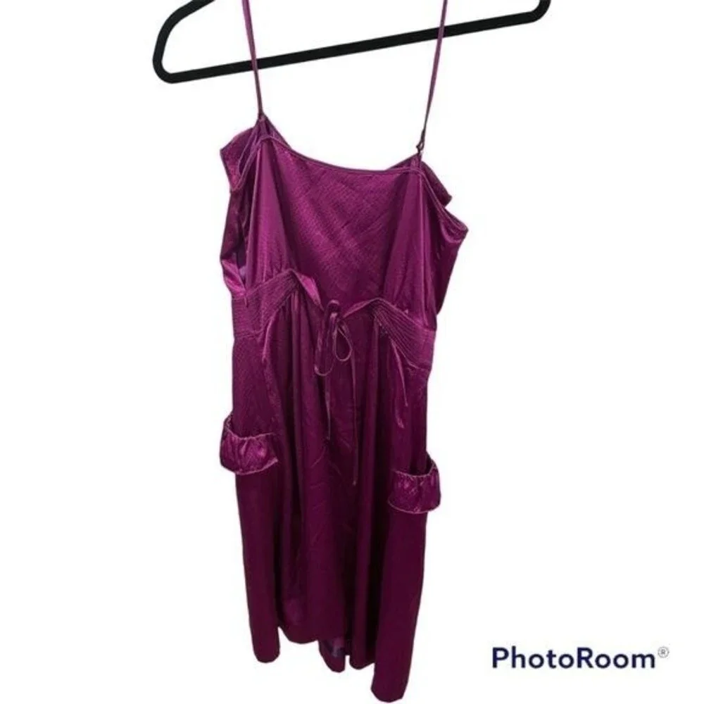 Marc by Marc Jacobs silk dress size 2 purple - Picture 3 of 4